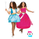 Dguisement princesse magique 2 en 1 fille