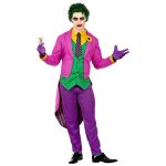 Dguisement psychopathe fou violet homme