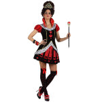 D�guisement reine de coeur �l�gante femme