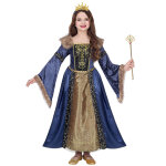Dguisement reine mdivale hivernale fille
