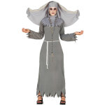 Dguisement religieuse possde grise femme halloween
