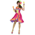 Dguisement robe danseuse de rumba femme