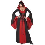Dguisement robe malfique  capuche femme
