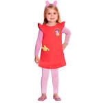 Dguisement robe peppa pig fille