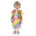 Dguisement robe petite hippie bb