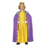 Dguisement roi mage jaune enfant
