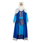 Dguisement roi mage luxe bleu melchior adulte
