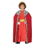 Dguisement roi mage rouge enfant