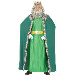 Dguisement roi mage vert adulte