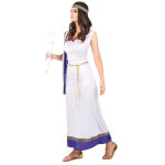 Dguisement romaine longue violette femme