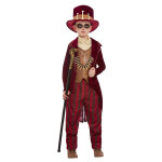 Dguisement sorcier vaudou rouge garon