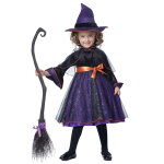 Dguisement sorcire abracadabra luxe fille