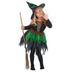 Dguisement sorcire des bois fille halloween