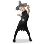 Dguisement sorcire avec chapeau fille