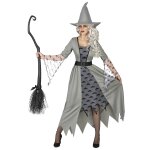 Dguisement sorcire grise femme