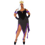 Dguisement sorcire des mers grande taille femme