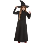 Dguisement sorcire noir fille