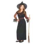 Dguisement sorcire noir fille halloween