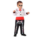 Dguisement squelette dia de los muertos bb