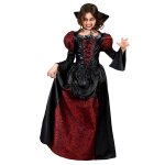 Dguisement vampire manches bouffantes fille