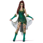 Dguisement vilaine empoisonneuse femme vert