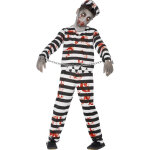 Dguisement zombie prisonnier garon halloween
