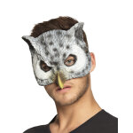 Demi masque chouette adulte