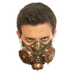 Demi - masque steampunk adulte