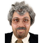 Dentier humoristique avec colle