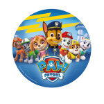 Disques azyme 20 cm pat'patrouille - paw patrol