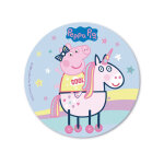 Disque azyme 20 cm peppa pig