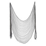 Drap gris d'halloween 180 x 75 cm