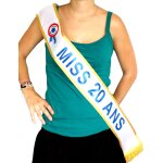 Echarpe miss 20 ans