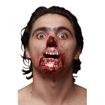 Fausse blessure bouche arrache adulte halloween