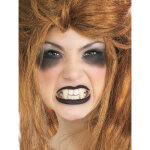 Fausses canines de vampire blanches adulte