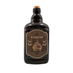 Flacon noir de poison 19 cm