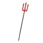 Fourche diable brillante en plastique halloween