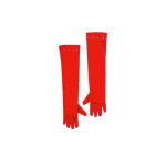 Gants longs rouges enfant
