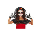 Gants squelette noir et blanc enfant