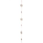 Guirlande en bois toiles fourrure 150 cm