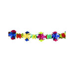 Guirlande papier fleurs 4 mtres