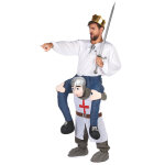 Dguisement homme  dos de chevalier adulte