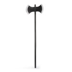 Hache noire en plastique 110 cm