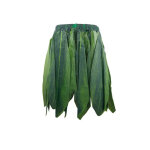 Jupe hawaienne  feuilles vertes femme