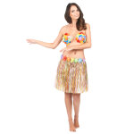 Jupe hawaenne multicolore adulte