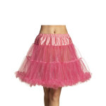 Jupon mi - long rose femme