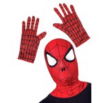 Kit cagoule et gants spider - man ultimate enfant