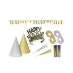 Kit cotillons or et argent 27 pices