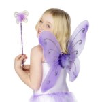 Kit papillon violet fille
