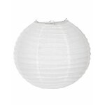 Lanterne japonaise blanche 25 cm